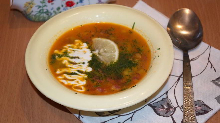 Рецепт солянки с картошкой