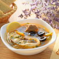 Рецепт Солянки с тунцом Вкусняха