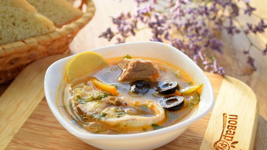 Рецепт солянки с тунцом вкусняха