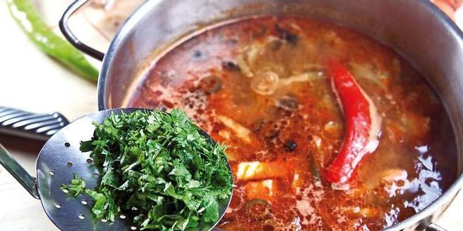 Рецепт солянки сборной рыбной