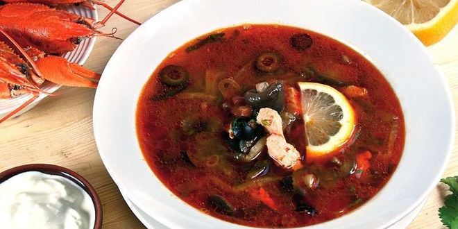 Рецепт солянки сборной рыбной