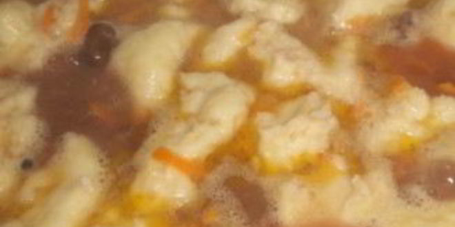 Рецепт супа фасолевого с клецками