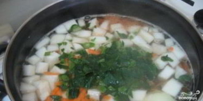 Рецепт супа из брюквы
