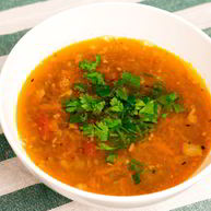 Рецепт Супа из чечевицы с беконом