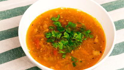 Рецепт Супа из чечевицы с беконом