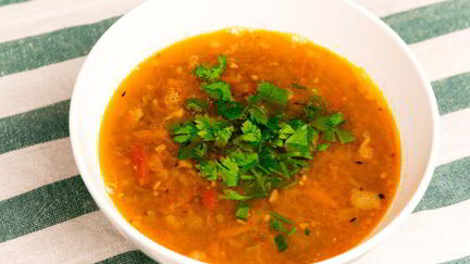 Рецепт Супа из чечевицы с беконом
