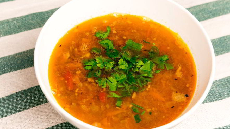 Рецепт супа из чечевицы с беконом