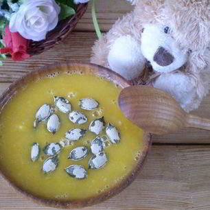 Рецепт Супа из тыквы для ребенка