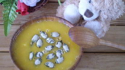 Рецепт Супа из тыквы для ребенка