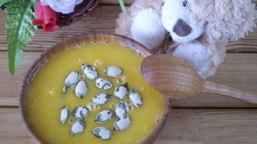 Рецепт супа из тыквы для ребенка