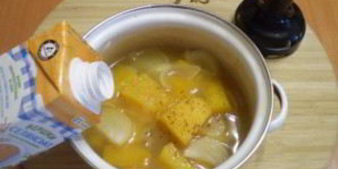 Рецепт супа из тыквы для ребенка