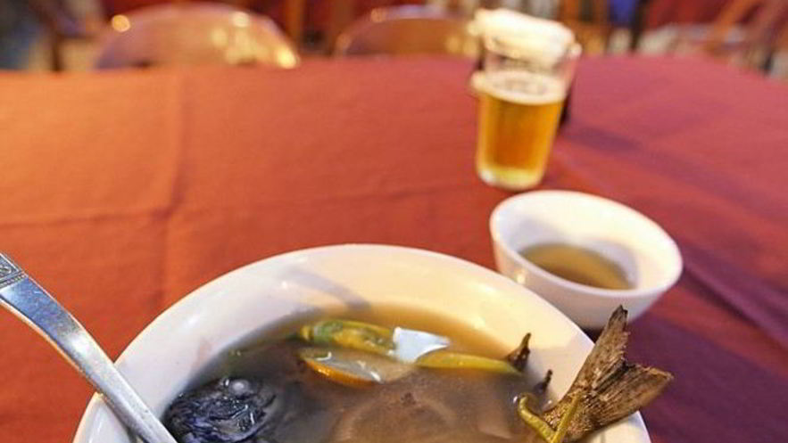 Рецепт супа из зубатки