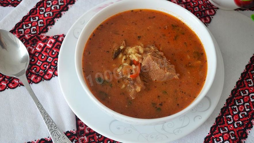 Рецепт харчо из говядины классический