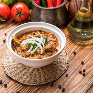 Рецепт Харчо из курицы с орехами