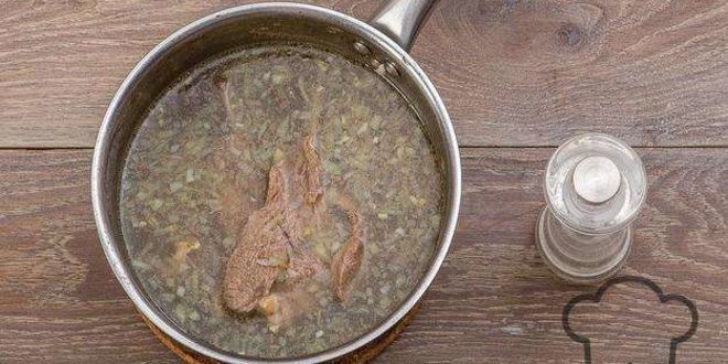 Рецепт харчо с классическом соусом ткемали и бараниной