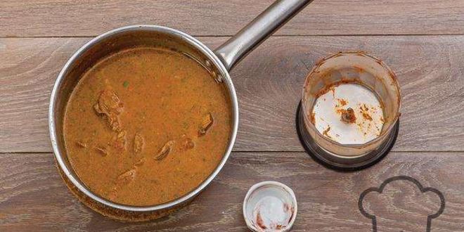 Рецепт харчо с классическом соусом ткемали и бараниной