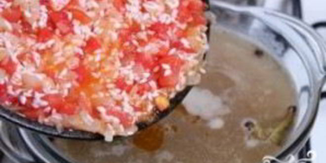Рецепт харчо с рисом