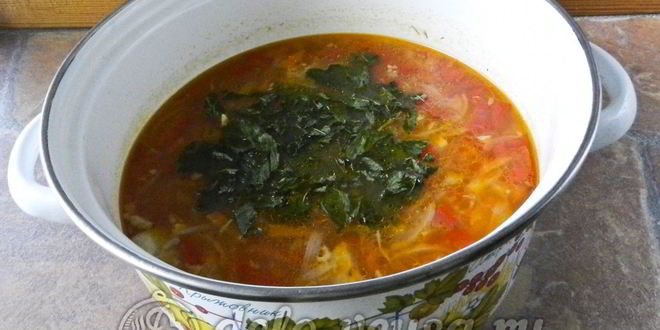 Рецепт супа харчо из баранины