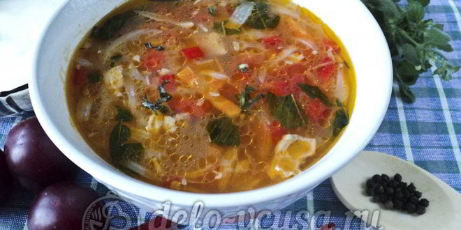 Рецепт супа харчо из баранины