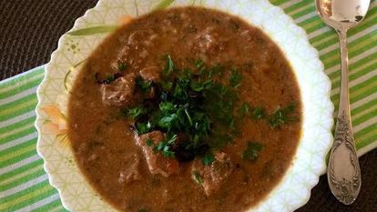 Рецепт Супа Харчо с орехами