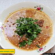 Рецепт Вкусного супа харчо из говядины с рисом