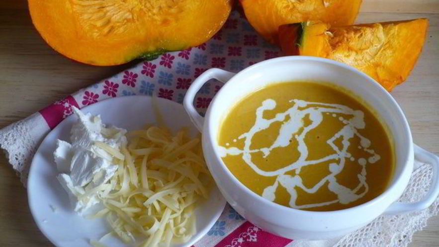 Рецепт ароматного тыквенного супа-пюре