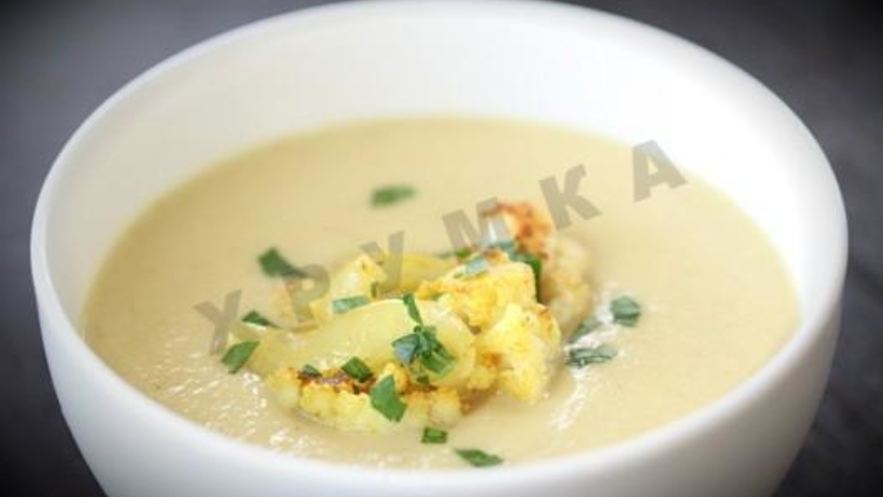 Рецепт австрийского супа-пюре из цветной капусты