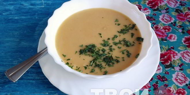 Рецепт горохового супа-пюре