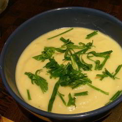 Рецепт Горячего супа-пюре с огурцами