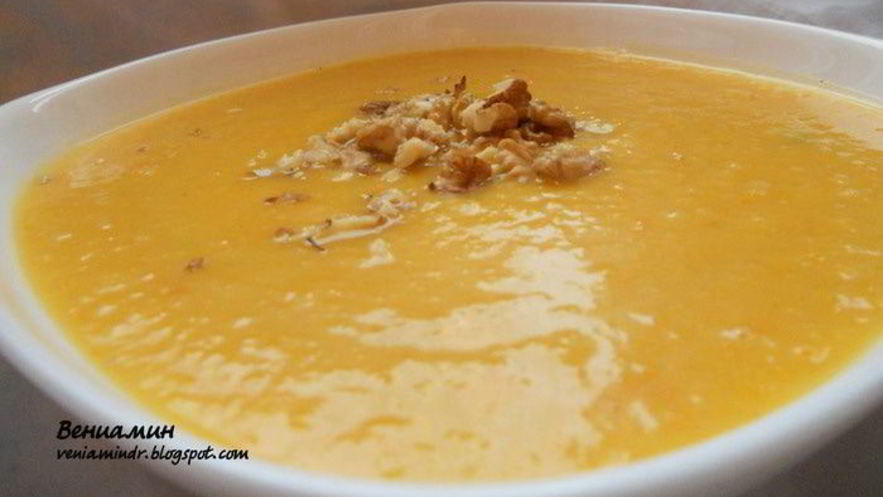 Рецепт канадского тыквенного супа-пюре