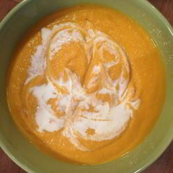 Рецепт Морковна-имбирного суп-пюре