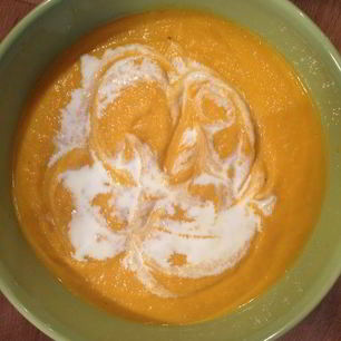 Рецепт Морковна-имбирного суп-пюре