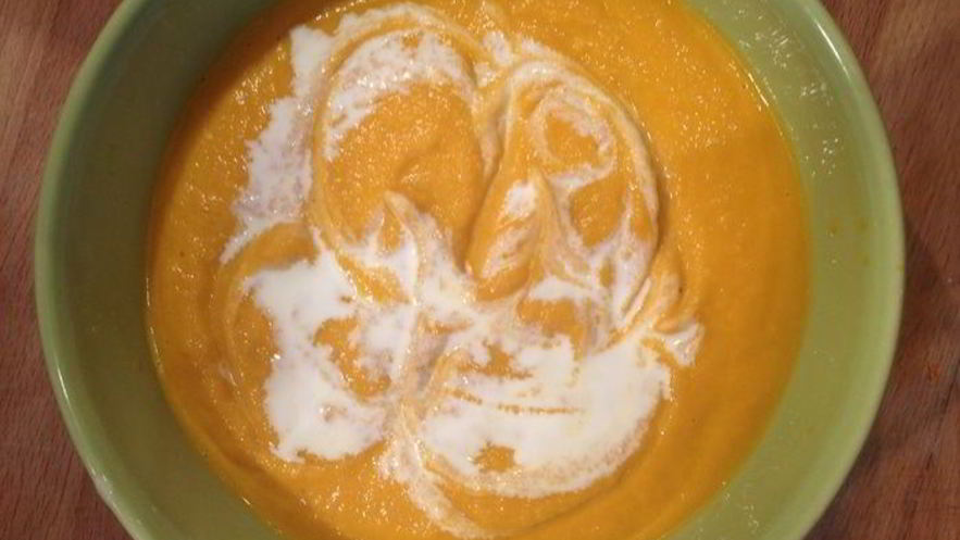 Рецепт морковна-имбирного суп-пюре