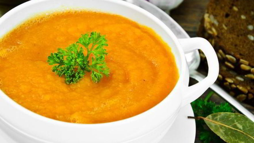 Рецепт морковного супа-пюре с карри и имбирем