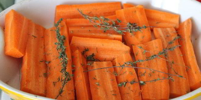 Рецепт морковного супа-пюре с хрустящим нутом