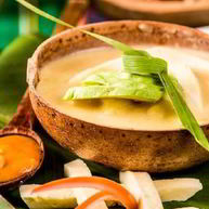 Рецепт Супа-пюре из картофеля с авокадо