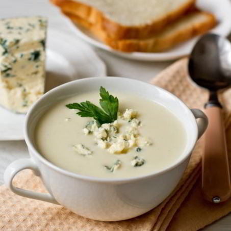 Рецепт Супа-пюре из корневого сельдерея с голубым сыром