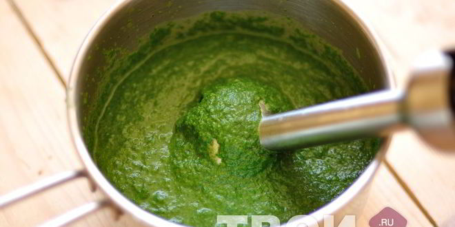 Рецепт супа-пюре из крапивы