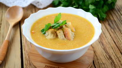 Рецепт Супа-пюре из лука-порея