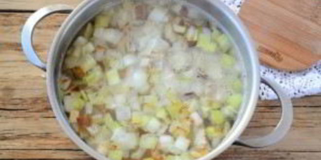 Рецепт супа-пюре из лука-порея