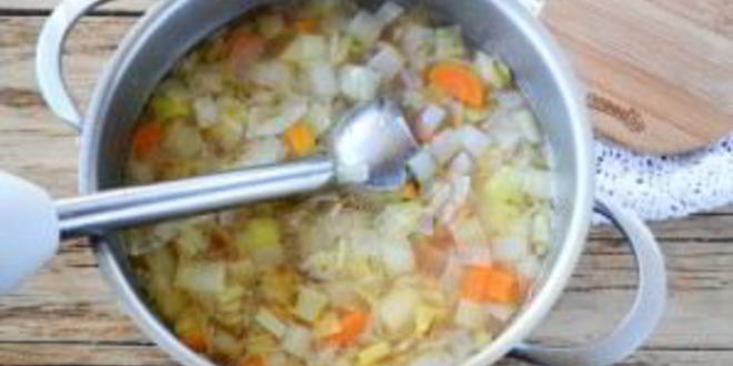 Рецепт супа-пюре из лука-порея