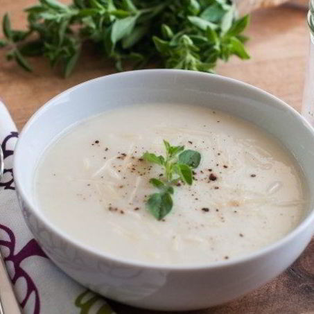 Рецепт Супа-пюре из цветной капусты с сыром