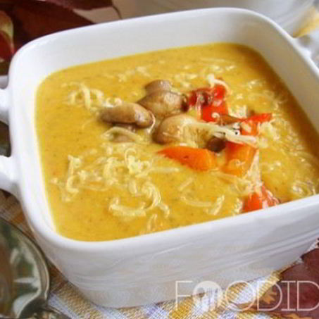 Рецепт Супа-пюре из тыквы со сливками