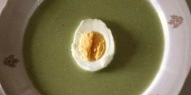 Рецепт супа-пюре из зеленого лука