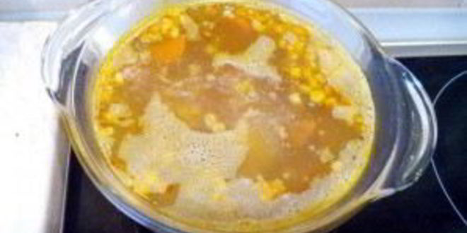 Рецепт супа-пюре кукурузного