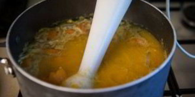 Рецепт супа-пюре с морковью и рисом