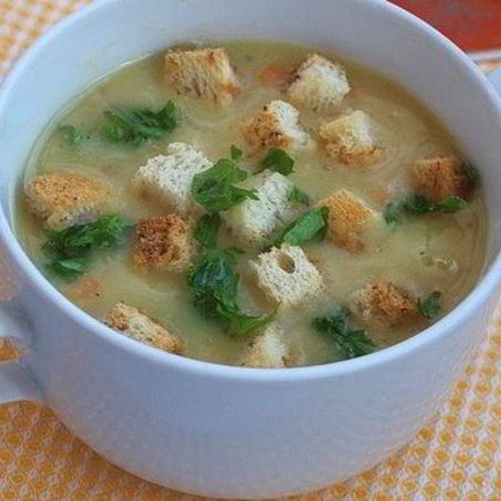 Рецепт Супа-пюре с сухариками