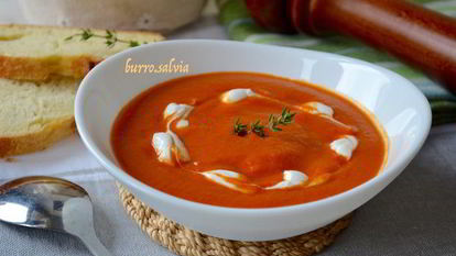 Рецепт Томатного супа-пюре с нутом
