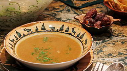 Рецепт Турецкого супа-пюре из чечевицы