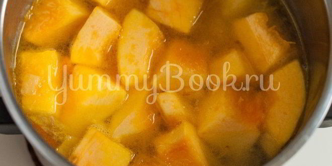 Рецепт тыквенного супа-пюре с сыром